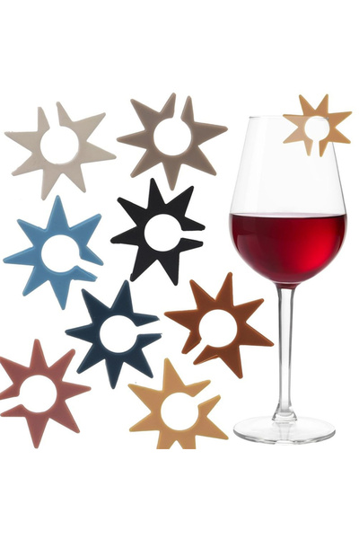 shumee Markere din silicon pentru pahare și shot-uri, 8 buc.