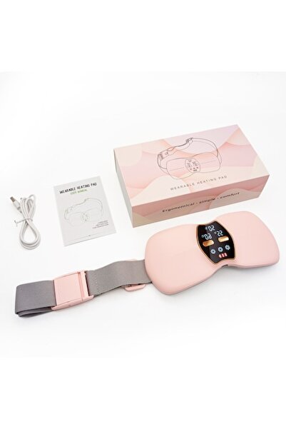 KEVDEI Centură abdominală cu compresă încălzitoare, masaj și vibrații pentru ...