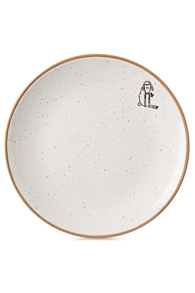 shumee Farfurie de desert ceramică bej 20 cm