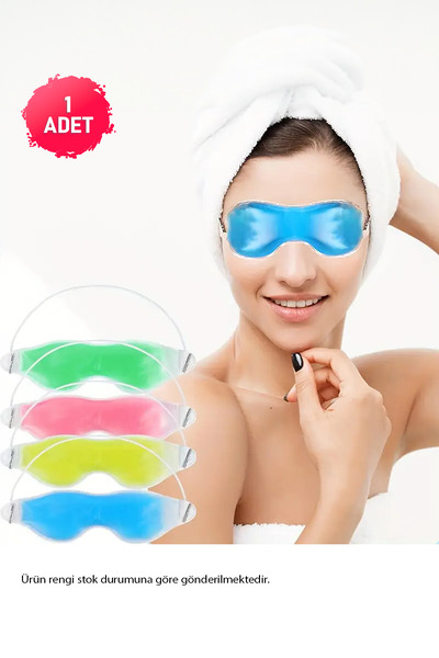 MEZİGARC Sıcak Soğuk Termojel Buzlu Göz Maskesi Göz Altı Torbaları İçin Şişli...