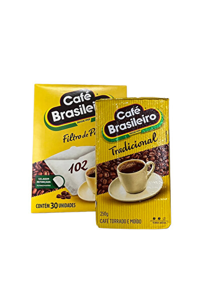 CAFEBRASİLEİRO كافيه برازيليري (خالي من الغلوتين) قهوة مفلترة تقليدية (قهوة م...