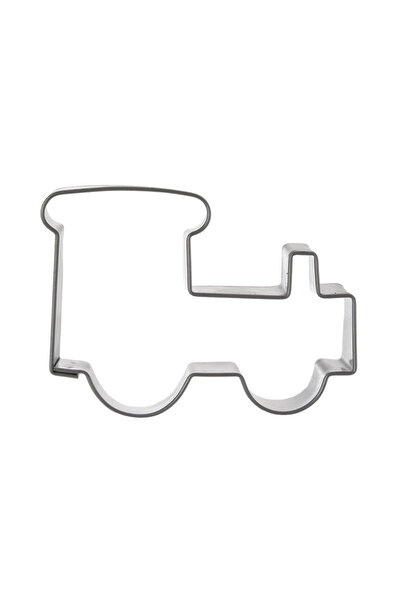 shumee Formă de biscuiți din oțel cu formă de locomotivă de 6 cm