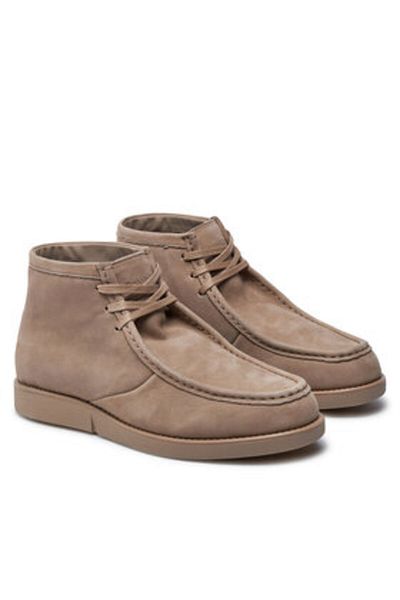 Calvin Klein Men's Ankle Boots HM0HM01582 Beige
