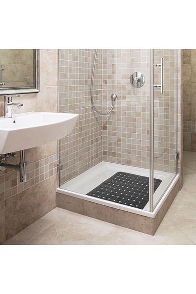 Aquaphor Morion Non-slip shower mat, grey, 54x54 cm