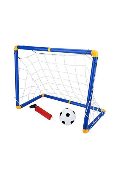 Generic Portable Inflatable Detachable Mini Kids Football Goal Soccer Door Sturdy Design 44x31x24cm