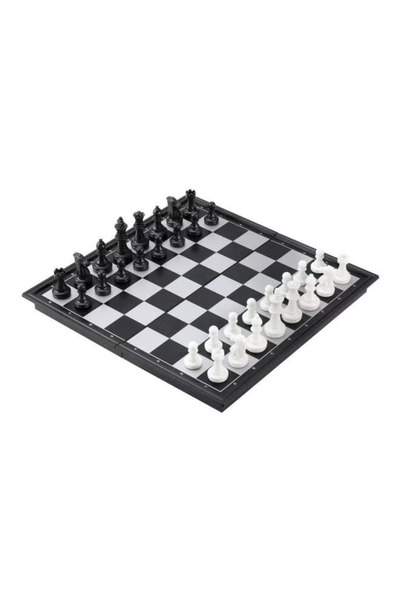 rexa Magnetic Travel Chess Set – 10″ Foldable Board, Magnetic Pieces
