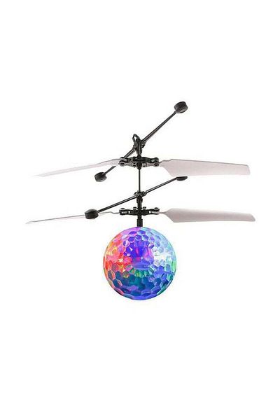 Generic IR Induction Drone Flying Flash LED Lighting Ball Helicopter