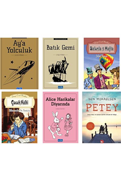 Beyaz Balina Yayınları Petey Ortaokul Okuma Seti 6