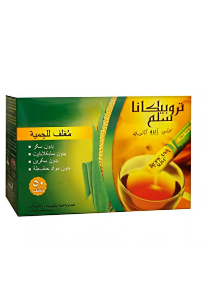 Tropicana مُحلي سليم خالي من السعرات الحرارية مع ستيفيا، 75 جم، 50 عودًا