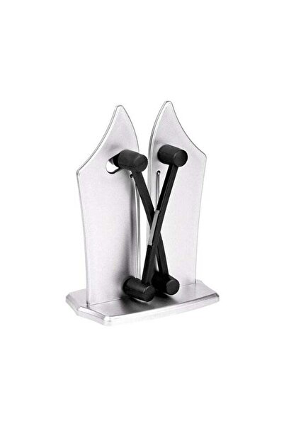 DLC 39036 Stainless Steel Kitchen Knife Sharpener - Silver & Black