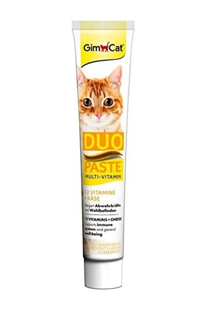 Gimcat Multivitamin Paste 12 Vitaminli Peynirli Kedi Vitamin Macunu 50 gr - 4...