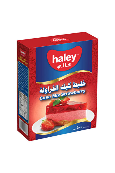 HALEY مزيج كيك الفراولة، 500 غرام