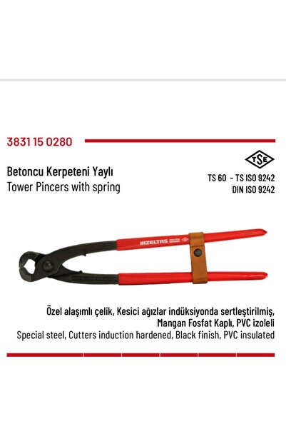 İzeltaş Kerpeten Betoncu Yaylı Tip 280mm