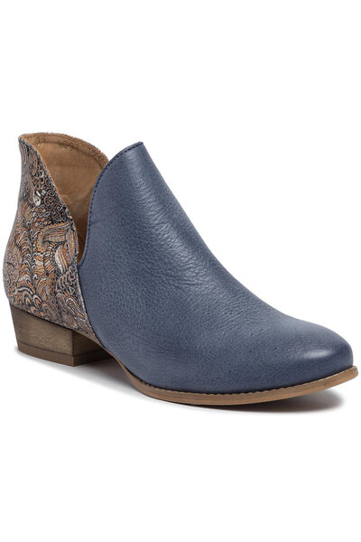 maciejka Women's Ankle Boots 04091-27/00-5 Navy Blue