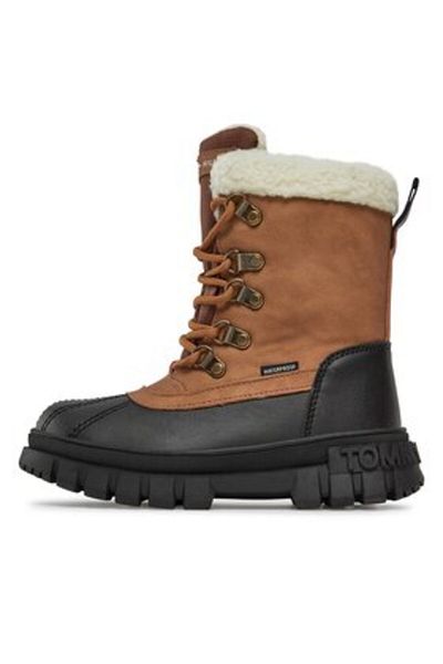 Tommy Hilfiger Boy's Ankle Boots T3B5-33161-0814582 Brown