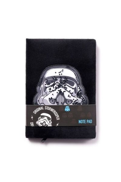 Star Wars A5 Stormtrooper Notebook, Premium Plush Cover, Official Star Wars Edition