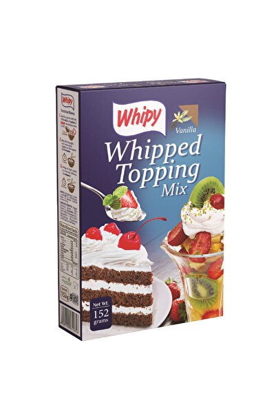 Whipy مزيج كريمة مخفوقة بنكهة الفانيليا، 152 غرام