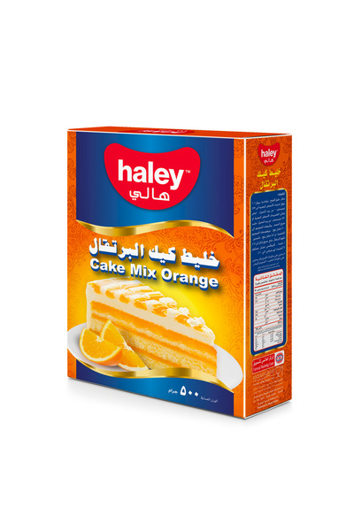 HALEY مزيج كيك البرتقال، 500 غرام
