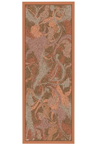 ED Scarf Sunrise Rüya Desen Şal - Tarçın