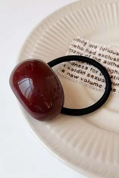 New Obsessions Acrylic Elastic Ponytail Buckle