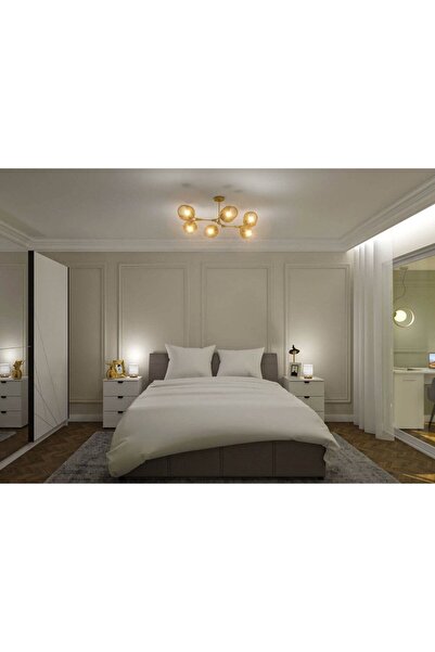 SMARTER Table lamp, wooden structure, fabric shade, cable switch, 28W, E14 socket, modern design