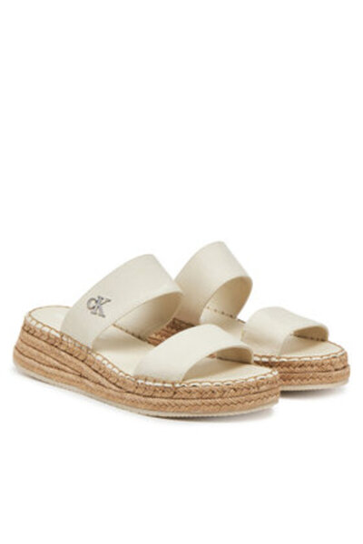Calvin Klein Jeans Espadrile pentru femei YW0YW01704 bej
