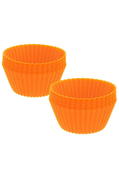 shumee SILLINIE Brown Silicone Muffin Molds 5.5 cm 12 pcs.