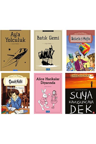 Beyaz Balina Yayınları Suya Kavuşuncaya Dek Ortaokul 6 Kitap Set