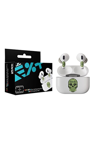 NOA Stickere Art Skin pentru Aipods Pro 1/2 |Glowing Skull