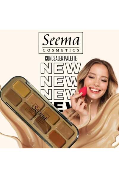 SEEMA Concealer Palette with 8 Colors
