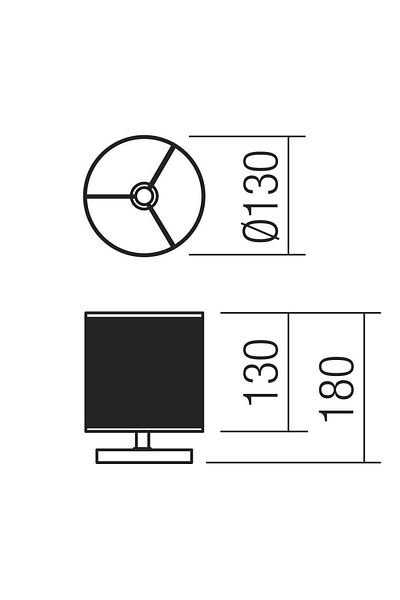 SMARTER Table lamp, wooden structure, fabric shade, cable switch, 28W, E14 socket, modern design