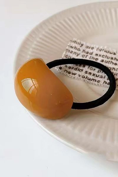 New Obsessions Acrylic Elastic Ponytail Buckle