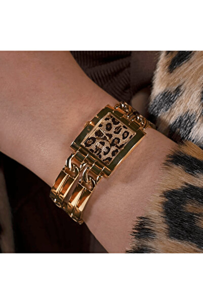 Guess GUGW0807L2 Leopar Desenli Kadın Kol Saati