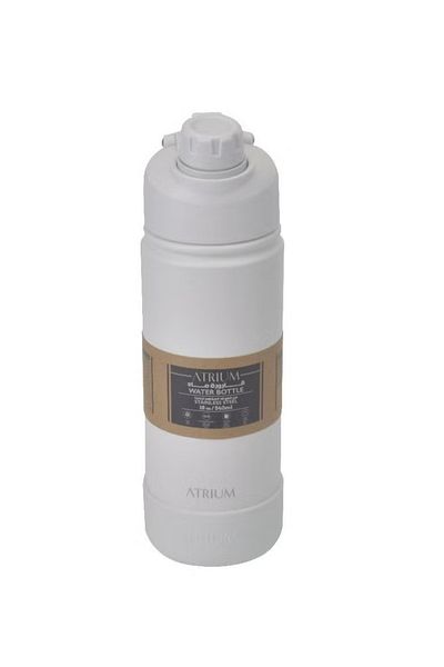 Atrium 540ml Stainless Steel Vacuum Sports Bottle with 2-in-1 Lid for Hot & Cold Drinks