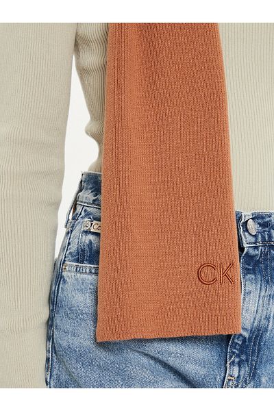 Calvin Klein Women's Scarf K60K612601 Brown