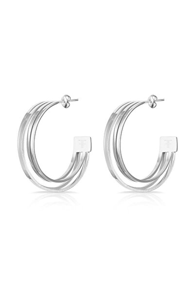 Necati Gün Freelook Frj.3.5003.1 Women's Steel Earrings