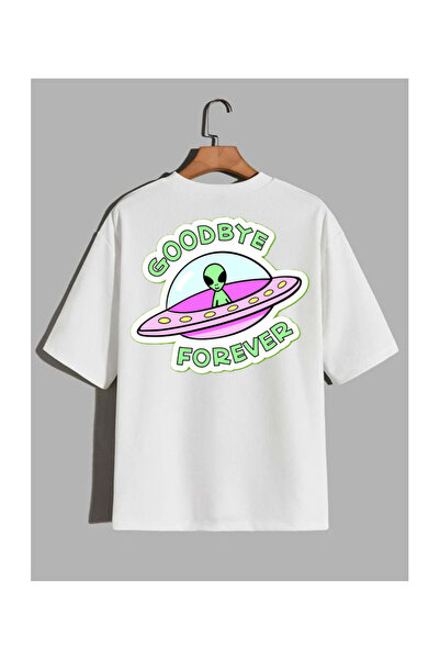 Sebesta Fashion New Season Goodbye Forever Printed Cotton T-Shirt Sebesta Fas...