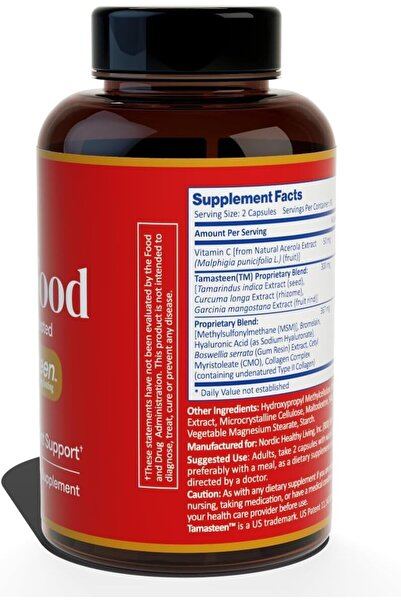 Joint NEW! Nordic Healthy Living Food with Tamasteen - 180 Capsules