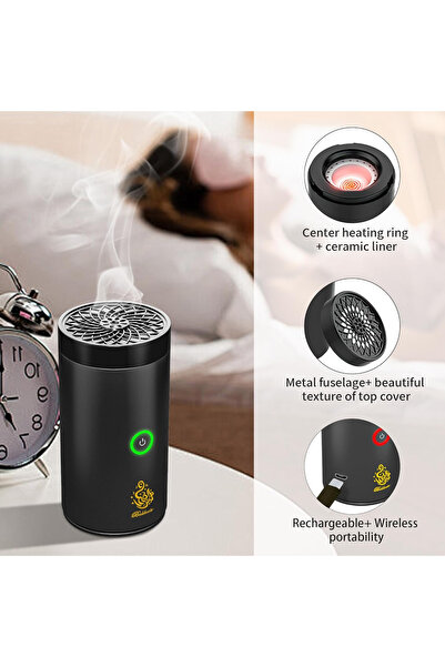 Primo Plus Arabian Electronic Aromatherapy Incense Burner for Home Car