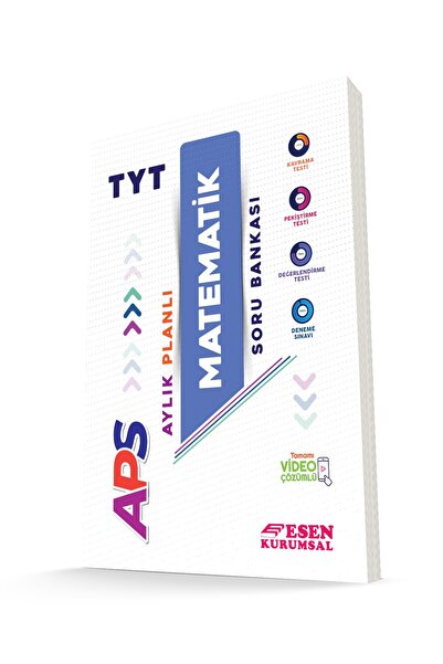 Esen Yayınları Esen 2026 Tyt Matematik Aps Aylık Planlı Soru Bankası