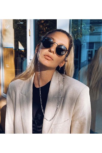 ohmygod jewelry Lant pentru Ochelari din Argint 70 Cm – Adam