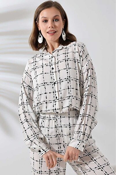 stcococix since 1990 Wide Leg Comfortable Business Pants Wide Loose Leg Patterned High Waist