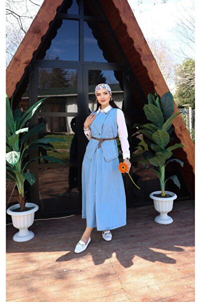 Dadali Jeans Vest Suit Blue