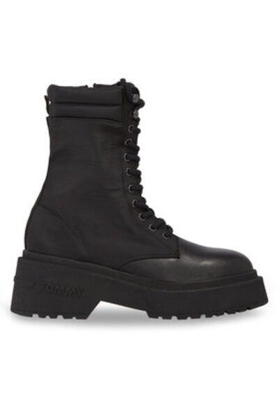 Tommy Jeans Ghete de damă până la gleznă EN0EN02405 Negre