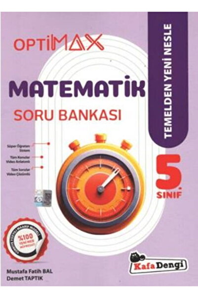 Kafa Dengi Yayınları Kafadengi 2026 5. Sınıf Matematik Optimax Soru Bankası