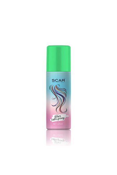 Scar Professional بخاخ تلوين الشعر سكار باللون الأخضر 125 مل