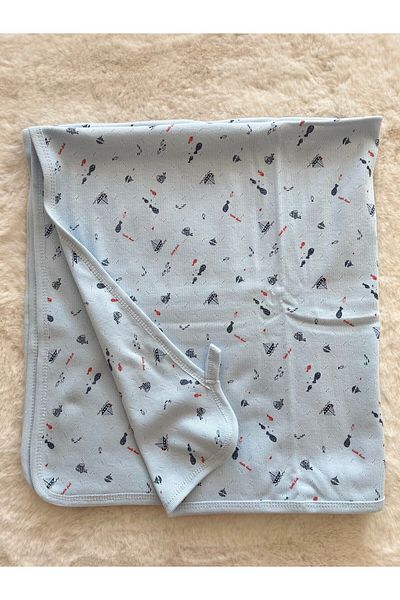 Seçkin Baby Fish Jacquard Double Layer Blanket 80*75 cm