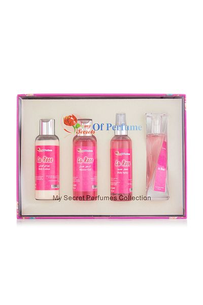 mysecretperfume 4-piece Larose perfume set