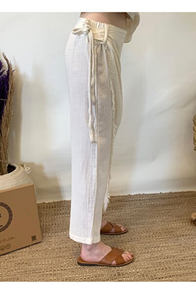 ARİNNASİDE Knitted Detailed Trousers