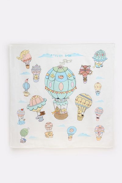 Atelier Babbi Muslin Baby Blanket - Cappadocia 100X100 cm
